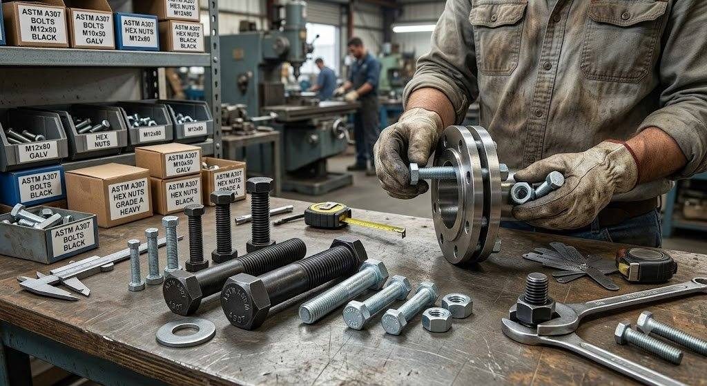 Cách chọn bulong ASTM A307 phù hợp