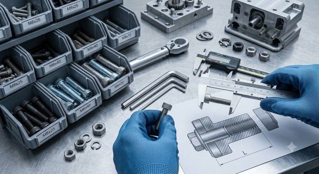 Cách chọn bulong ISO 4762 phù hợp