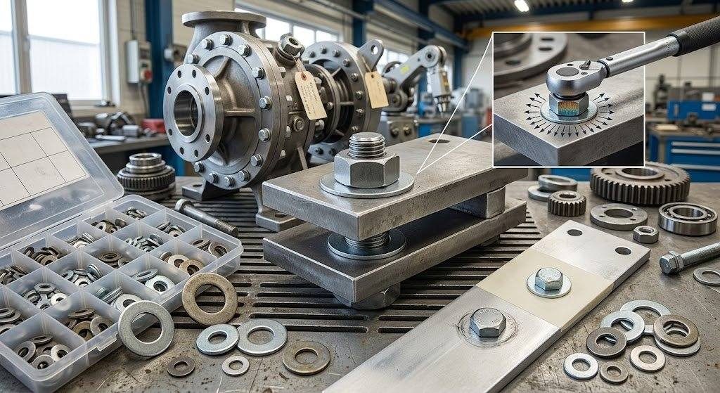 Công dụng của vòng đệm phẳng DIN 125
