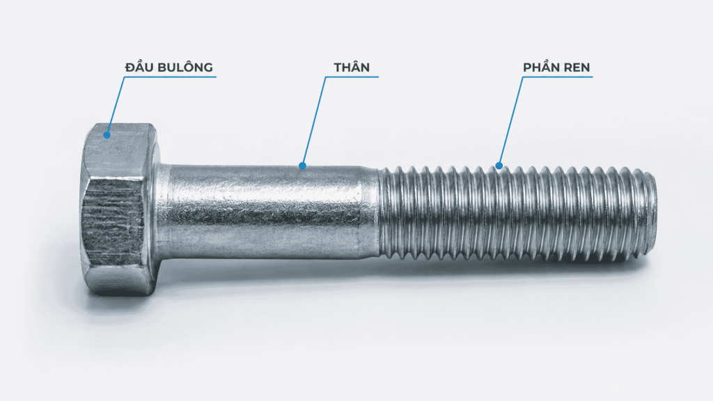 Đặc điểm cấu tạo của bulong JIS B 1180
