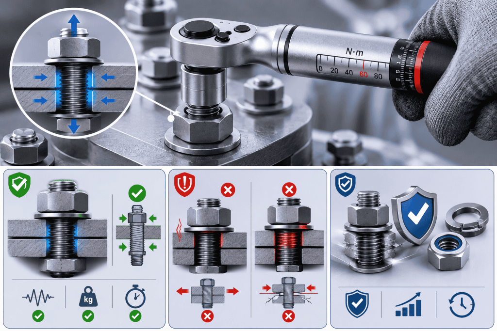 Ý nghĩa của torque khi siết bulong