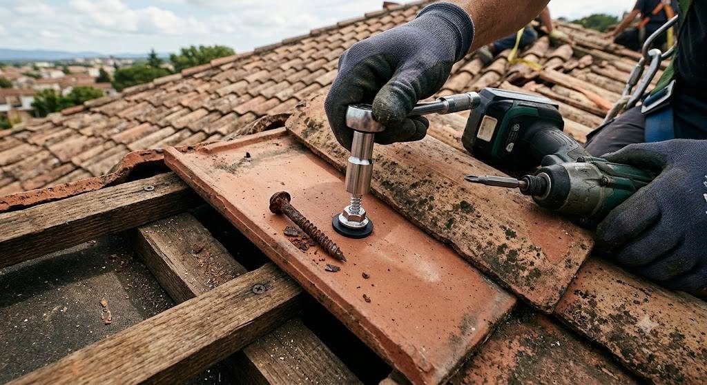 Cách phòng tránh vít bắn ngói bị gỉ