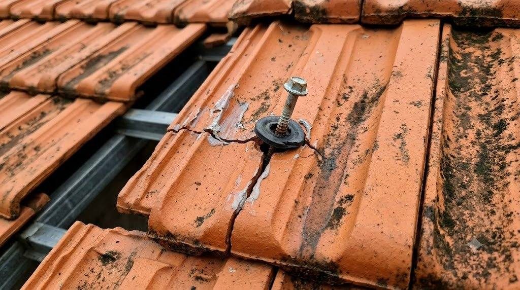 Những lỗi thường gặp khiến vít bắn ngói bị dột