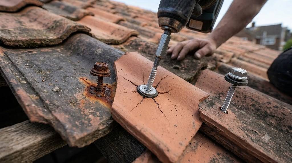 Siết vít quá chặt hoặc quá lỏng
