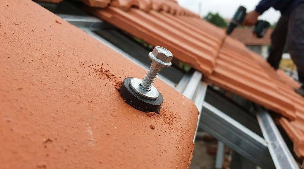 Vít bắn ngói chống dột như thế nào?