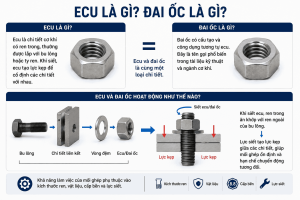 Ecu là gì? Đai ốc là gì?