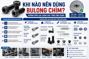 khi nào nên dùng bulong chìm