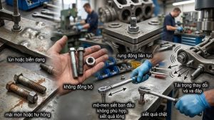 Vì sao bulong bị lỏng trong quá trình sử dụng?
